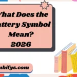 What Does the Battery Symbol Mean