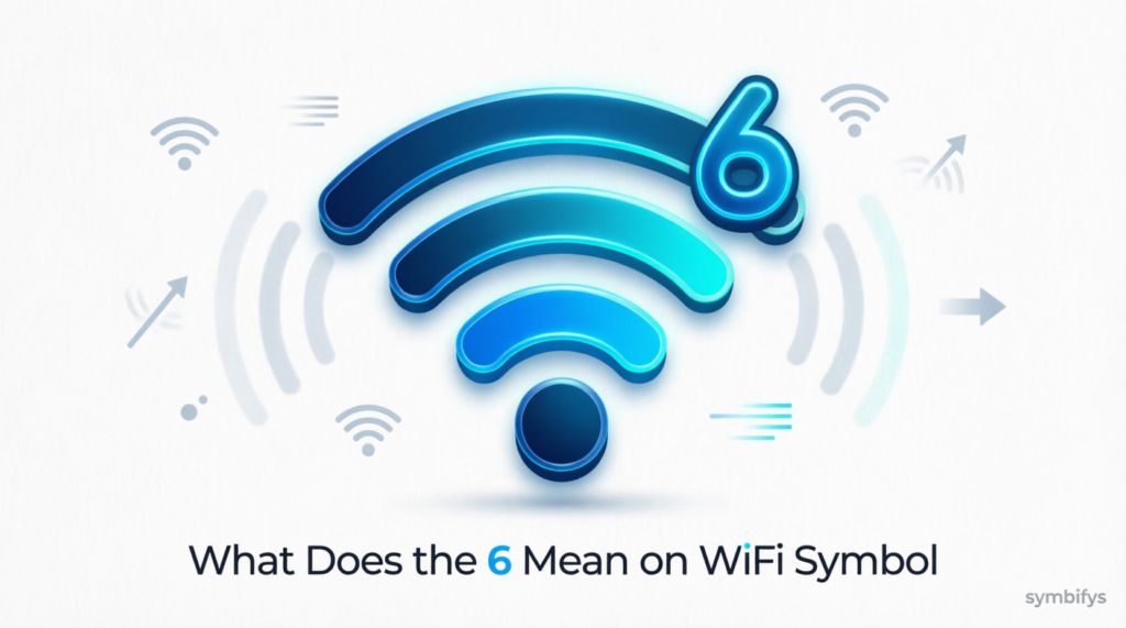 Does the 6 Mean on the WiFi Symbol 2026