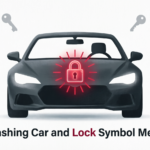 the Flashing Car and Lock Symbol Mean 2026