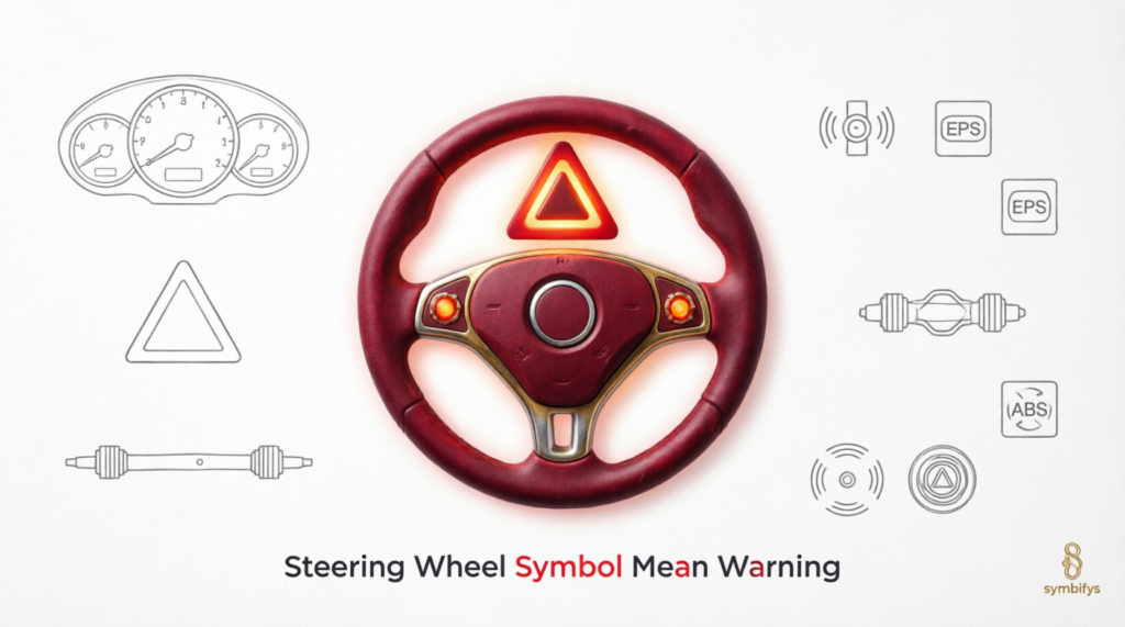 What Does the Steering Wheel Symbol Mean Warning Lights Explained Clearly 2026