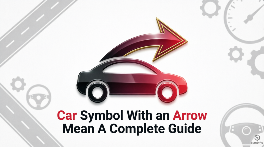 Car Symbol With an Arrow Mean A Complete 2026
