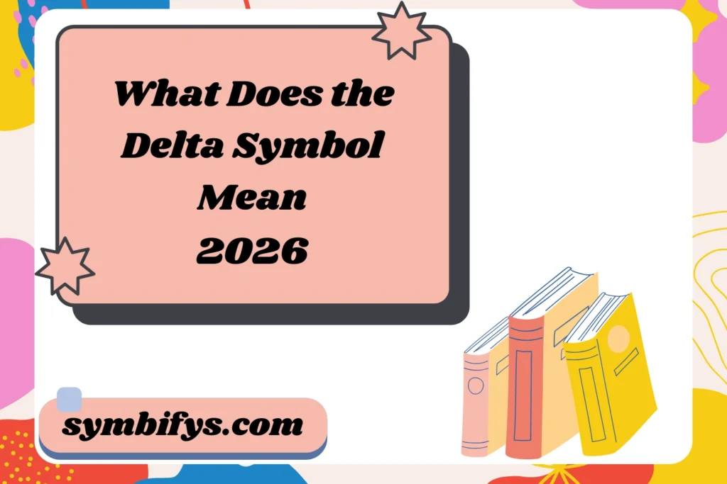 What Does the Delta Symbol Mean