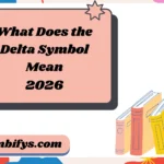 What Does the Delta Symbol Mean