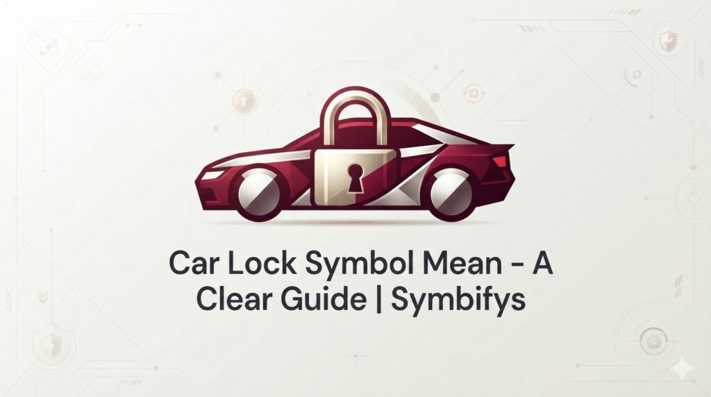Car Lock Symbol Mean A Clear Guide 2026