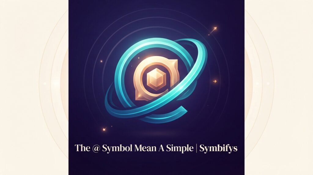 the @ Symbol Mean A Simple 2026